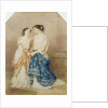 Scene from the 1848 production of 'Antigone' at the St. James Theatre with Mlle. Baptiste as Ismeme and Mme. Pechter as Antigone, 1848 by Alfred-Edward Chalon