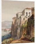 The House of Tasso, Sorrento, with additions by Princess Maria Annunziata di Borbone, 1853 by Giacinto Gigante