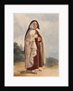A Nun, with additions by Princess Maria Annunziata di Borbone by Giacinto Gigante