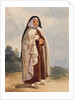 A Nun, with additions by Princess Maria Annunziata di Borbone by Giacinto Gigante