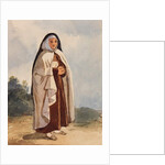 A Nun, with additions by Princess Maria Annunziata di Borbone by Giacinto Gigante