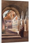 Cloisters at Amalfi, with additions by Prince Luigi Maria di Borbone, 1855 by Giacinto Gigante