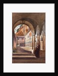 Cloisters at Amalfi, with additions by Prince Luigi Maria di Borbone, 1855 by Giacinto Gigante