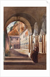 Cloisters at Amalfi, with additions by Prince Luigi Maria di Borbone, 1855 by Giacinto Gigante