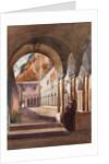 Cloisters at Amalfi, with additions by Prince Luigi Maria di Borbone, 1855 by Giacinto Gigante