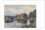 Hemingford Mill, On the Ouse, Huntingdonshire by George Gordon Fraser