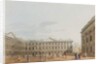 Peckwater Quad looking East, Christ Church, Oxford, 1850 by George Pyne