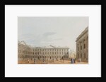 Peckwater Quad looking East, Christ Church, Oxford, 1850 by George Pyne