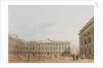 Peckwater Quad looking East, Christ Church, Oxford, 1850 by George Pyne