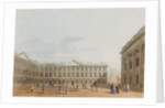 Peckwater Quad looking East, Christ Church, Oxford, 1850 by George Pyne