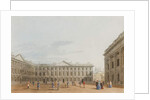Peckwater Quad looking East, Christ Church, Oxford, 1850 by George Pyne