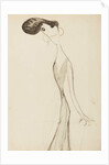 Irene Vanbrugh, study for the series 'Stars of the Music Hall Stage', c.1908 by Henry Ospovat