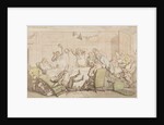 Dr Syntax has an accident at the Club by Thomas Rowlandson