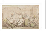 Dr Syntax has an accident at the Club by Thomas Rowlandson