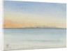 Corsica from San Remo at Sunrise, 7.30 am 26th Nov, 1877 by George Douglas Tinling