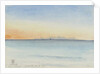 Corsica from San Remo at Sunrise, 7.30 am 26th Nov, 1877 by George Douglas Tinling