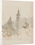Alassio, from ye Railway, En Passant!, 12th March 1878 by George Douglas Tinling