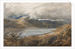 North Wales, possibly a stretch of the Ffestiniog railway by Bernard Walter Evans