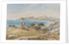View of the Esterelles Mountains from Cannes by John Jessop Hardwick