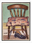 Kitchen Chair and Boot, c.1930 by Henry Silk