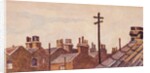 Roof-tops from Rounton Road, c.1930 by Henry Silk