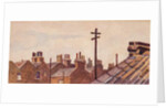 Roof-tops from Rounton Road, c.1930 by Henry Silk