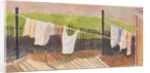 Rounton Road washing lines, c.1930 by Henry Silk