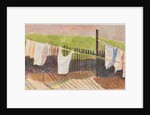 Rounton Road washing lines, c.1930 by Henry Silk