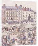 Place Nationale, Dieppe, c.1910 by Douglas Fox Pitt