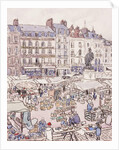 Place Nationale, Dieppe, c.1910 by Douglas Fox Pitt
