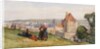 View over Dieppe from the cliffs above the Chateau, c.1865 by John Absolon