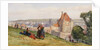 View over Dieppe from the cliffs above the Chateau, c.1865 by John Absolon