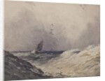 Sailing boat before a storm, c.1830 by Anthony Vandyke Copley Fielding