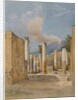 Pompeii: House of Pansa, via delle Terme, 1843/44 by Arthur Glennie