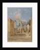 Pompeii: House of Pansa, via delle Terme, 1843/44 by Arthur Glennie