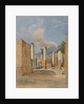 Pompeii: House of Pansa, via delle Terme, 1843/44 by Arthur Glennie