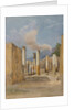 Pompeii: House of Pansa, via delle Terme, 1843/44 by Arthur Glennie