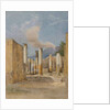 Pompeii: House of Pansa, via delle Terme, 1843/44 by Arthur Glennie