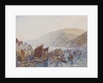 Clovelly Harbour by Alfred William Hunt