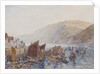 Clovelly Harbour by Alfred William Hunt