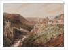 Civita Castellana, 1854 by John Louis Petit