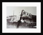 Black and white street sign, 2014 by David Studwell