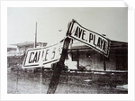 Black and white street sign, 2014 by David Studwell
