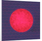 Red Moon, 2021 by Leigh Glover