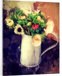 Anemones in Jug, 2014 by AlyZen Moonshadow