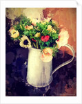 Anemones in Jug, 2014 by AlyZen Moonshadow