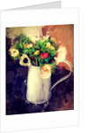 Anemones in Jug, 2014 by AlyZen Moonshadow