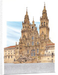 Santiago de Compostela. Western façade. Spain, 2014 by Fernando Aznar Cenamor
