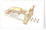 Egyptian Temple by Fernando Aznar Cenamor