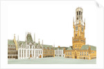 Market Square. Bruges, Belgium by Fernando Aznar Cenamor